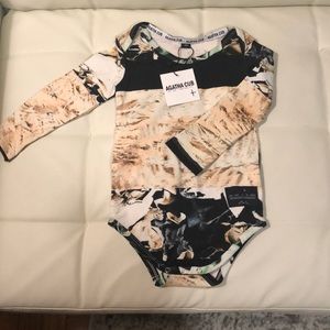 Long Sleeve Onesie 95 cotton/5% spandex